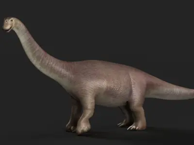 reptile cretaceous jurassic park trex rex dinosaur  3D model