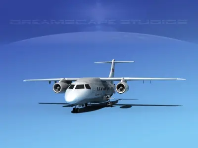 Dornier 328Jet Mississippi Valley Air 3D model