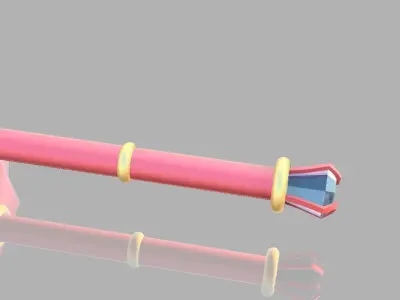 Great Flameblade 3D printable  from the legend of zelda BOTW 3D print model