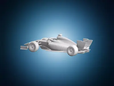 Sprint F1 Car 3D Print Model 3D print model