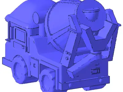 Mickey Robocar Poli 3D print model