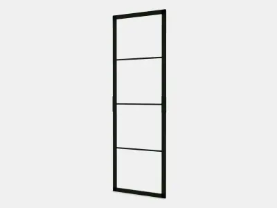 SKYTTA Sliding door frame Low-poly 3D model