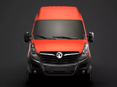 Vauxhall Movano L2H3 Van 2020 3D model
