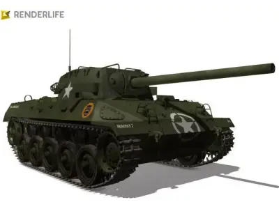M18 Hellcat 3D model