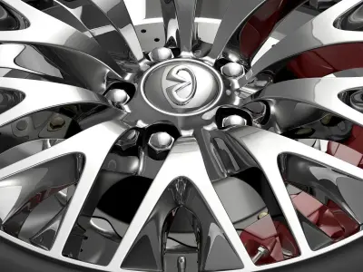 Infinity Ml wheel 3D model