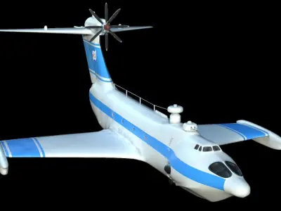 A-90 Orlyonok 3D model