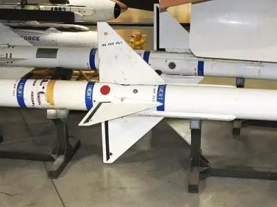 AIM-7 Sparrow 3D model