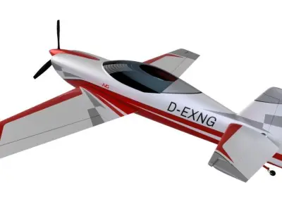 Extra NG Aerobatic Aircraft Miniature 3D model