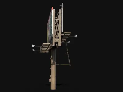Billboard Collection 3D model