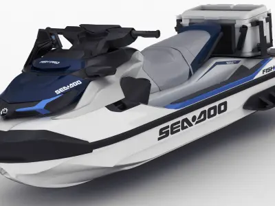SeaDoo FishPro 2021 3D model
