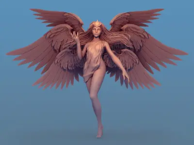 High-poly Transcended Free 3D model