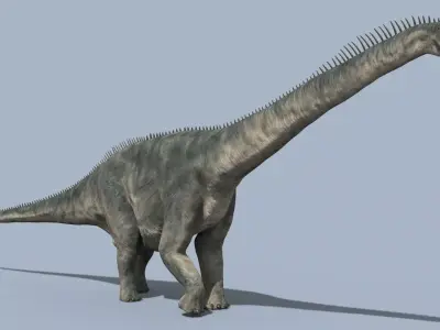 Argentinosaur Forever - 8K 3D model