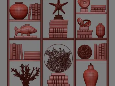 Decor Set 61 3D model