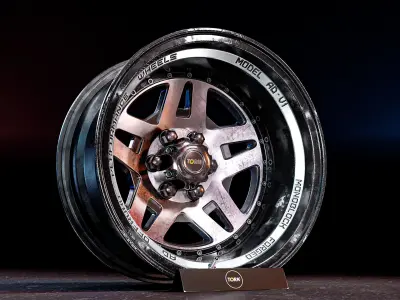 Wheel Tork AD-V1 ET44 3in1 types 3D model