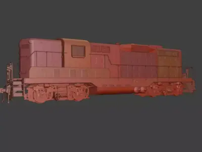 Train 3D-Model 3D model