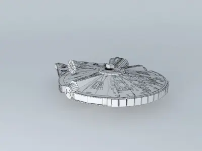 Star Wars Millennium/Millenium  Falcon Free 3D model