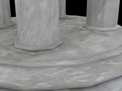 Architectural Design Lowpoly Free low-poly 3D model