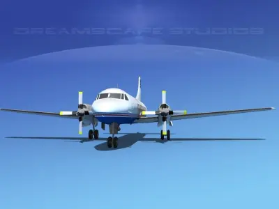 Convair CV-580 IFL Group 3D model