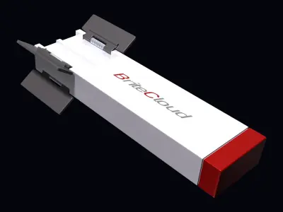 BriteCloud Expendable Active Decoy 3D model