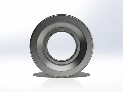Rolamento de Rolos SKF 30205 Roller Bearing 3D model