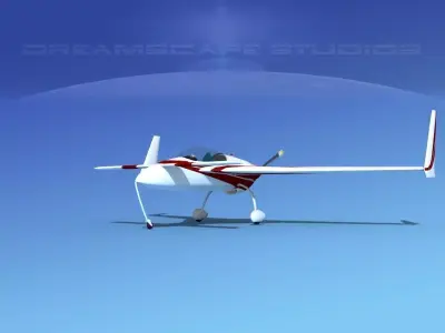 Rutan VariEze V06 3D model