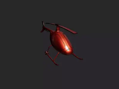 Na 40 Bongo Helicopter 3D print model