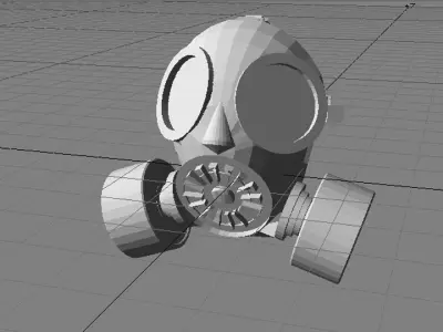 Gasmask Type 1 3D model