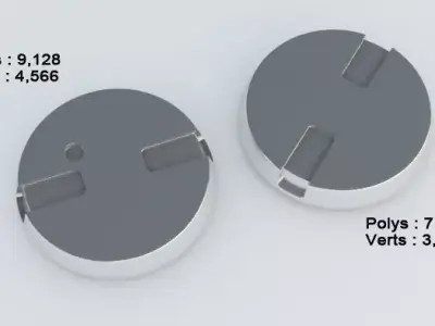 robot parts Free 3D model