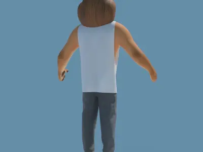 Sam the Lion 3D model