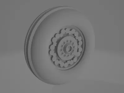 su-17  su-22 fod cover and wheels 1 48 3D model