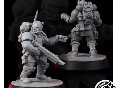 IMPERIAL URBAN STORM SQUAD 3D print model