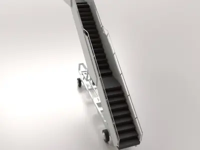 Airplane Staircase 3D model