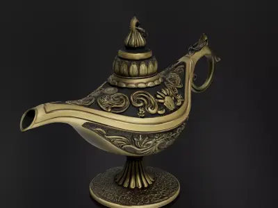 Magic Lamp 3D print model