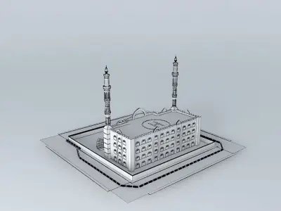 Baghdad Police Station Free 3D model
