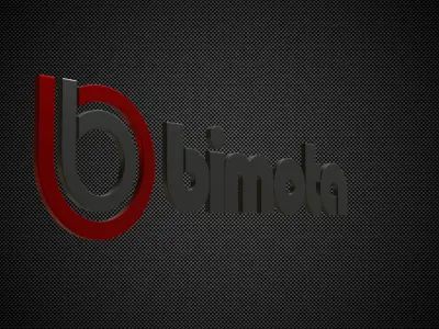 bimota logo 3D model