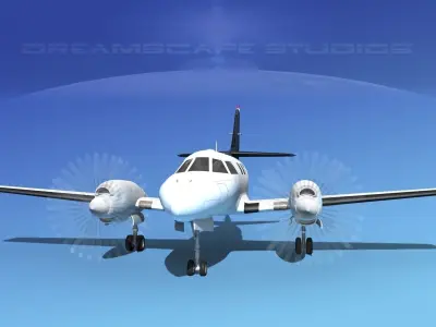 Swearingen SA226-T Merlin III V10 3D model