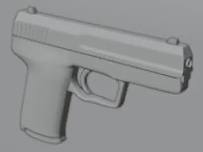 USP 45 3D model