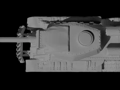 Ork Tank T-34-85 3D print model 3D print model