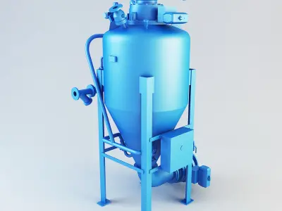 Densphase RA pump Low-poly 3D model