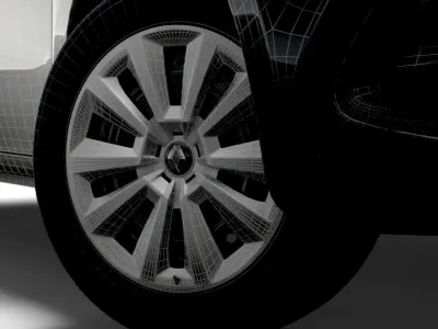 Renault Kangoo 2021 wheel 3D model