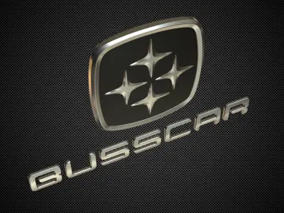 busscar logo 3D model