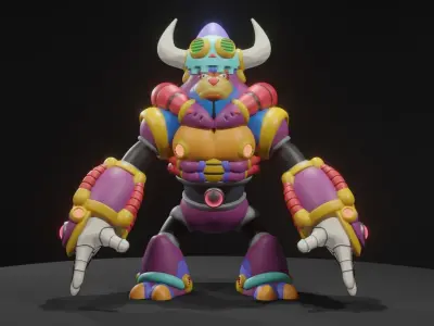 Soldier Stonekong 3D model