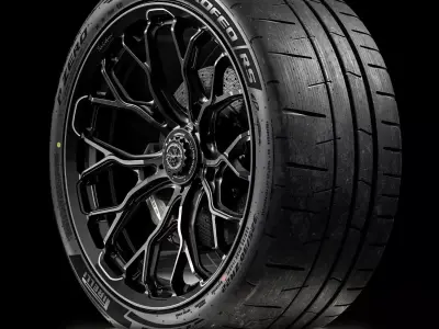 Pirelli Trofeo RS 325 30 ZR22 3D model