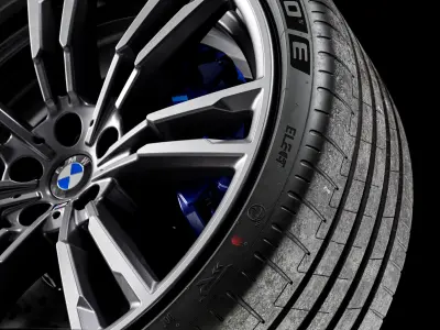 Pirelli E 245 35 R21 3D model