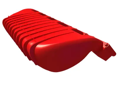 3D Engine Cover 5 3D model