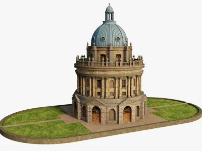 Bodleian Library 3D model