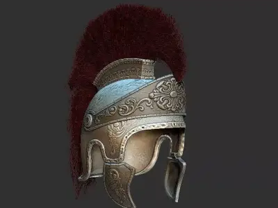 Roman Praetorian Helmet 3D model