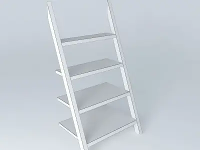 Ladder bookshelf Free 3D model