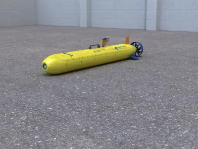 Bluefin SandShark AUV 3D model
