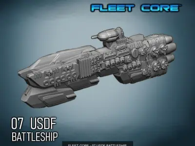 FLEET CORE - USDF FLEET BUNDLE 3D Model Pack purchase